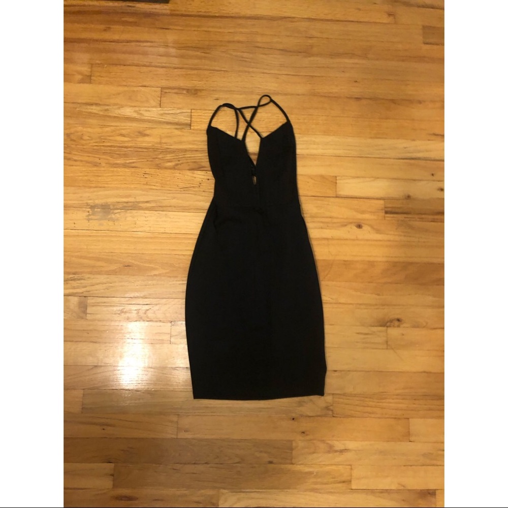 Little Black Strappy Dress